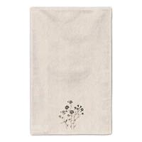 Botanicals Charcoal II Tans 16" x 25" Towel Set