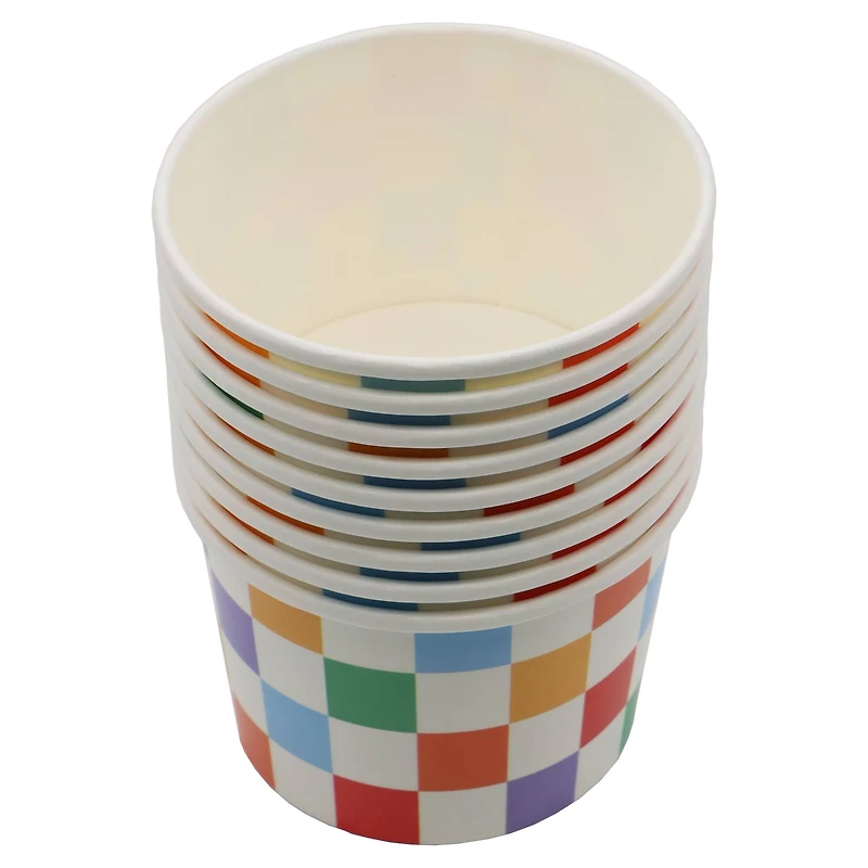 8oz. Checker Snack Cups, 10ct. by Celebrate It™