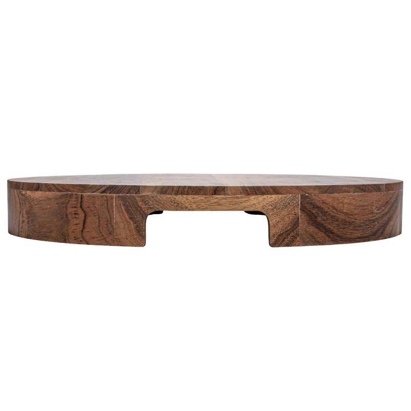 Hello Honey® 15.5" Natural Acacia Wood Kitchen Pedestal