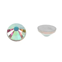 SS48 Clear Aurora Borealis Round Flatback Glass Rhinestones, 144ct. by Bead Landing™