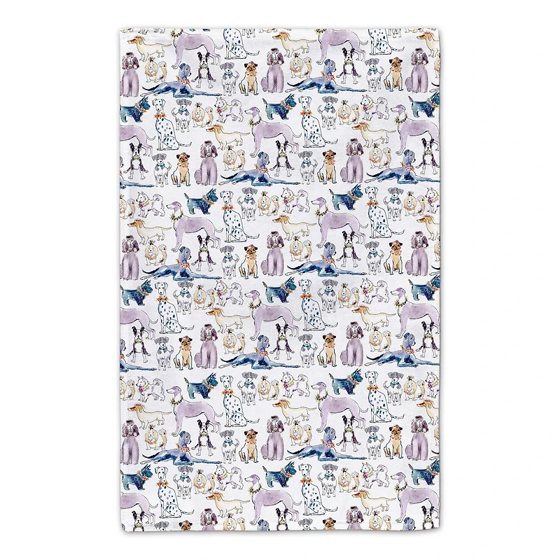 Funny Dog No.8 Tea Towel Set