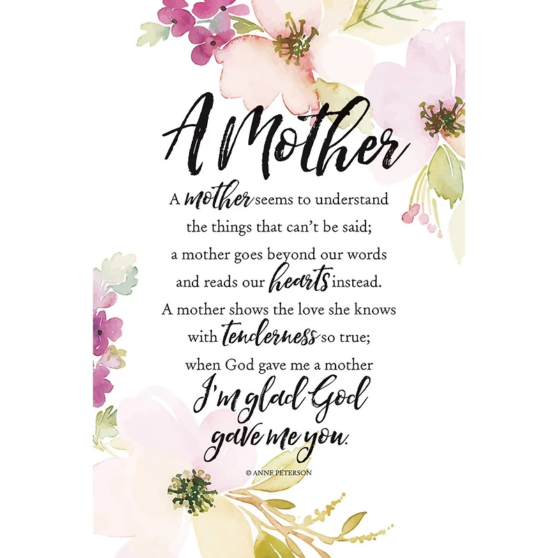 Woodland Grace Series A Mother Seems Wood Plaque With Easel