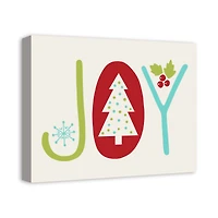 Joy 20x16 Canvas Wall Art