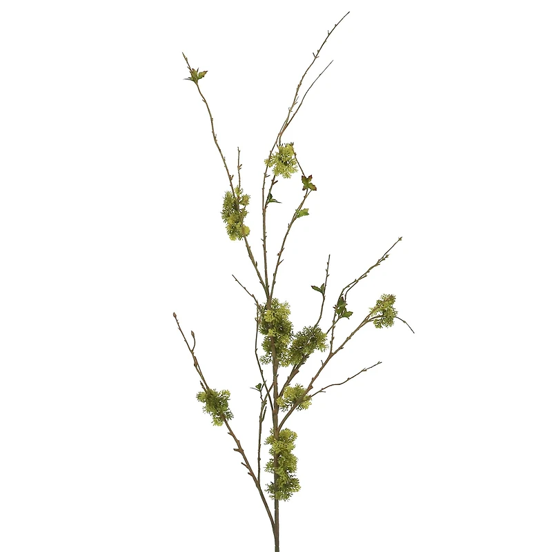 66" Green & Brown Moss Twig Branch Oversized Stem by Ashland®