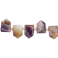 Amethyst Faceted Arrow Beads, 17mm by Bead Landing™