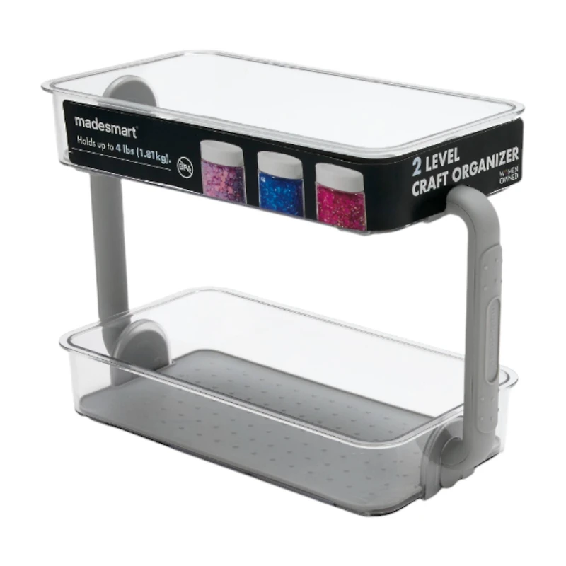 madesmart® Gray 2-Level Organizer