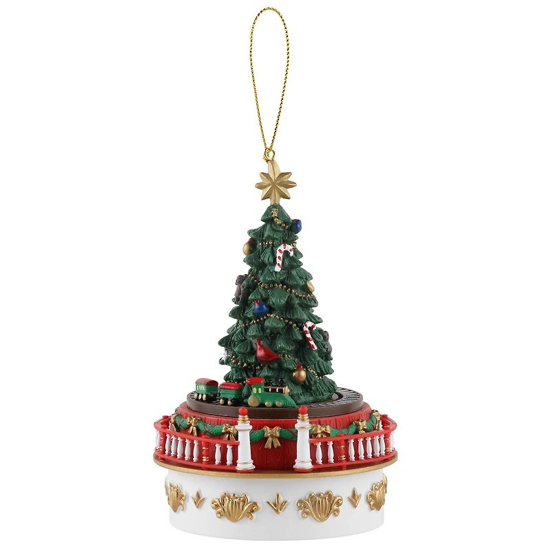 Mr. Christmas 5" Miniature Tree Carnival Music Box