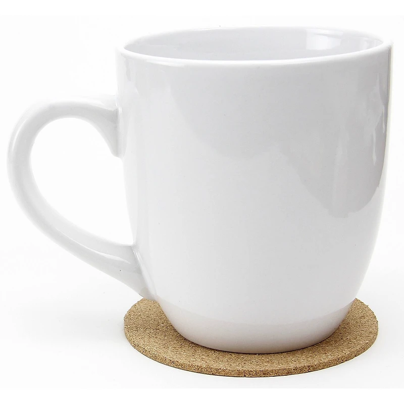 Hygloss® 4" Round Cork Coasters, 6ct.