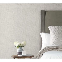 RoomMates Faux Grasscloth Weave Peel & Stick Wallpaper