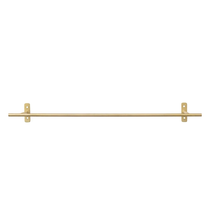 Hello Honey® Matte Brass Finish Modern Metal Hanging Bar