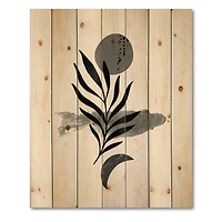 Designart - Abstract Tropical Leaf II