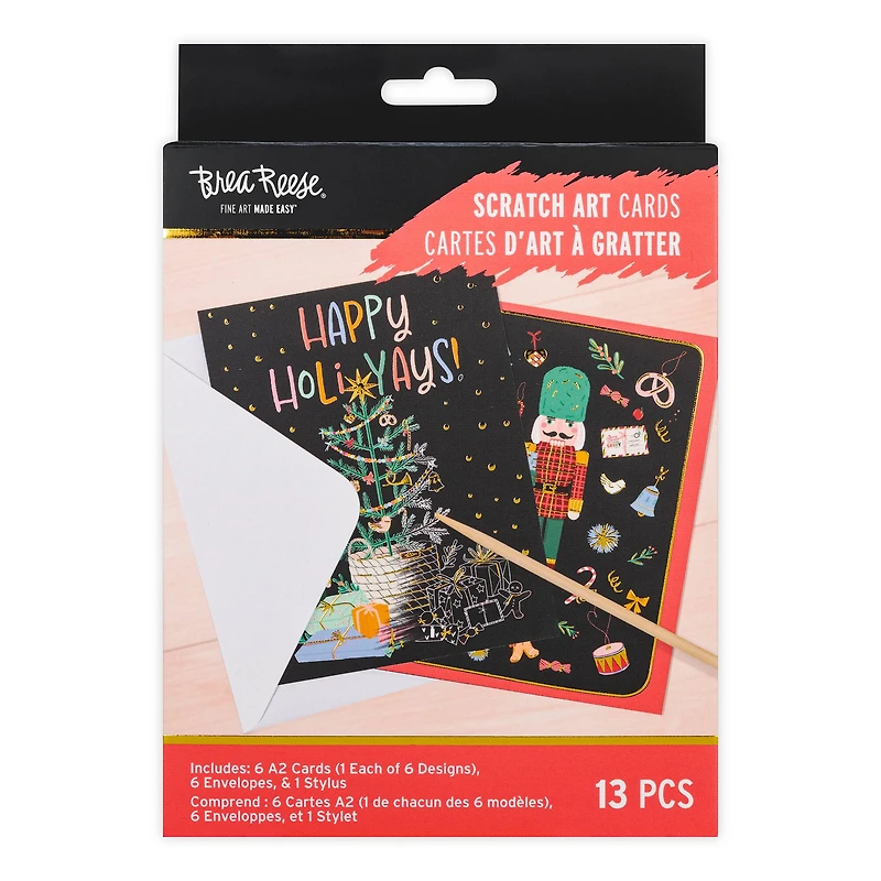Brea Reese™ Holi-Yays Scratch Art Card Kit