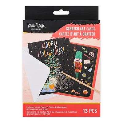 Brea Reese™ Holi-Yays Scratch Art Card Kit