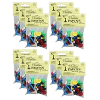 Koplow Games Standard Pawns, 24 Per Pack, 12 Packs