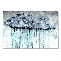 Designart - Rain Cloud - Modern Canvas Art Print