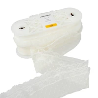 4.5" White Floral Lace Trim by Celebrate It®