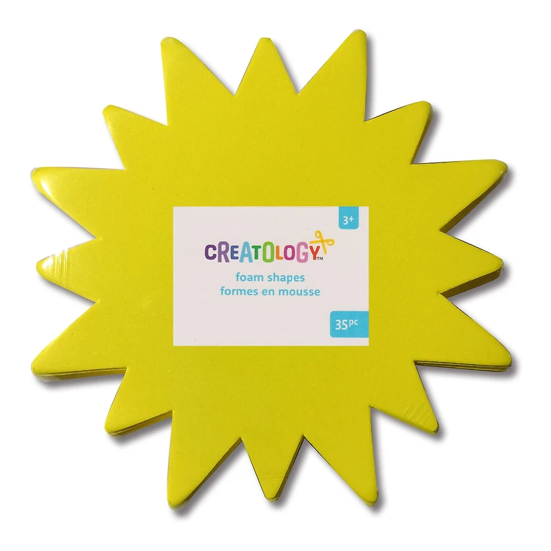 6.5" Sun Foam Shapes, 35ct. by Creatology™