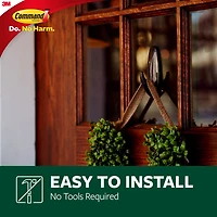 12 Pack: Command™ Large Metallic Bronze Outdoor Designer Hook