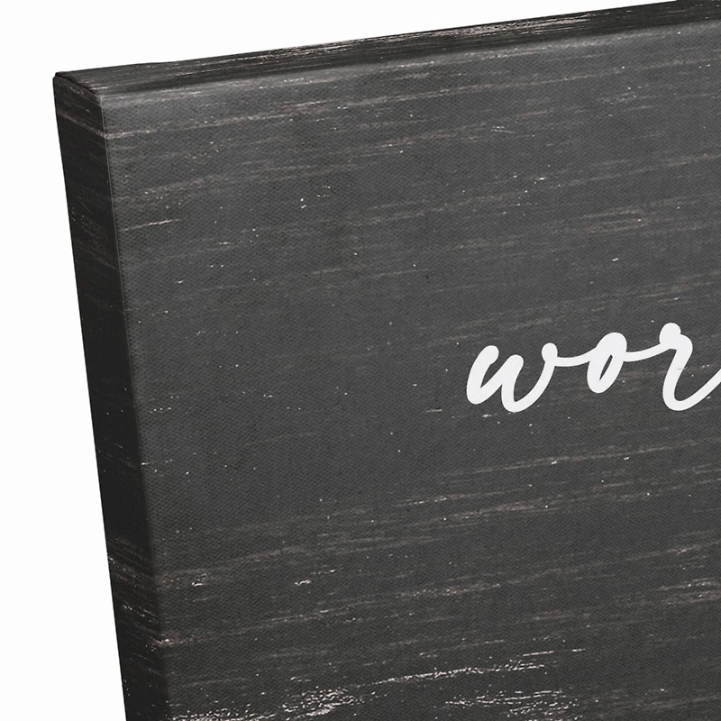 Work Hard and Be Nice to People Canvas Wall Art