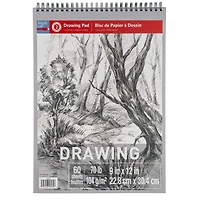 12 Pack: Drawing Pad by Artist's Loft™, 9" x 12"
