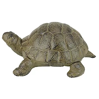 Design Toscano 5" Aesop's Turtle Cast Iron Statue