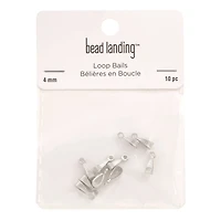 4mm Loop Bails Findings