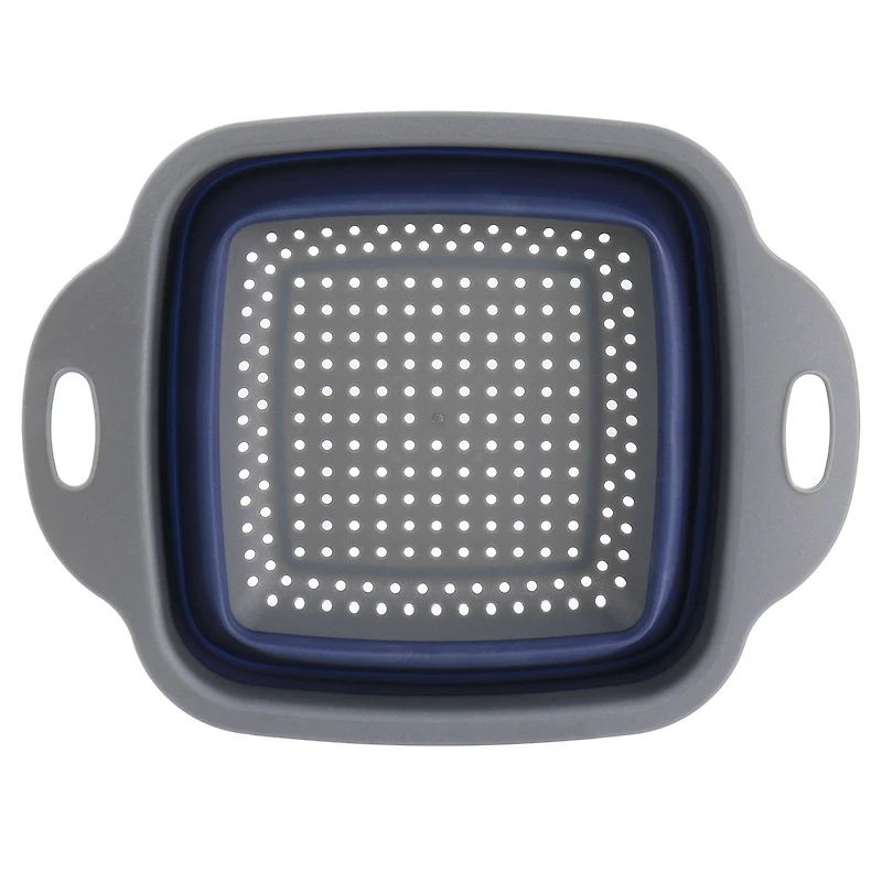 Oster Bluemarine Collapsible Square Plastic Colander