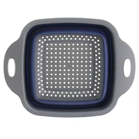 Oster Bluemarine Collapsible Square Plastic Colander
