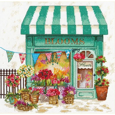Dimensions® Blooms Flower Shop Counted Cross Stitch Kit