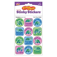 TREND Enterprises® Turtle Time, Raspberry Scent Scratch 'n Sniff Stinky Stickers®, 48 Per Pack, 6 Packs total of 288