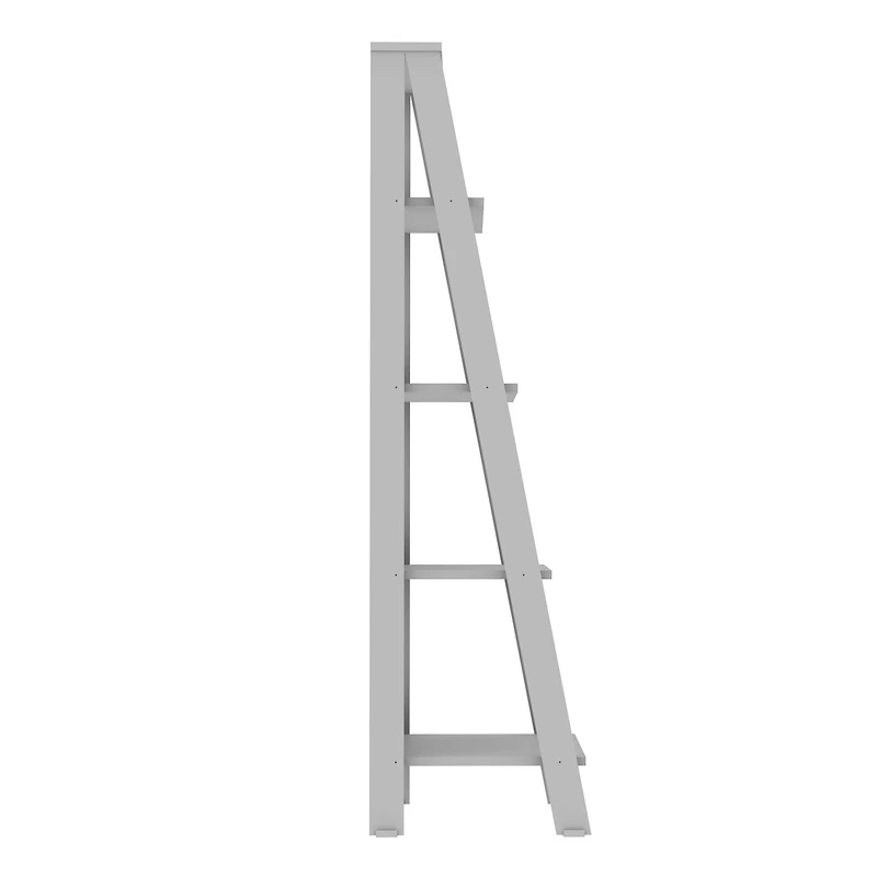 Walker Edison 55" Modern Ladder Bookshelf