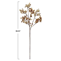 Hello Honey® 38.25" Cream & Tan Faux Berry Stem