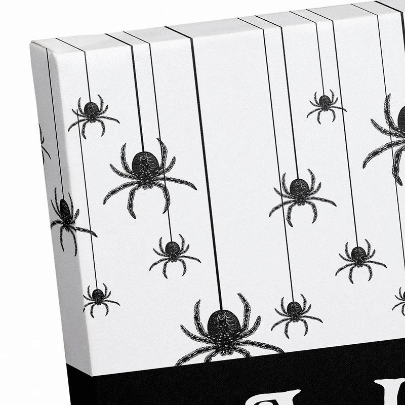 Welcome Foolish Mortals Canvas Wall Art