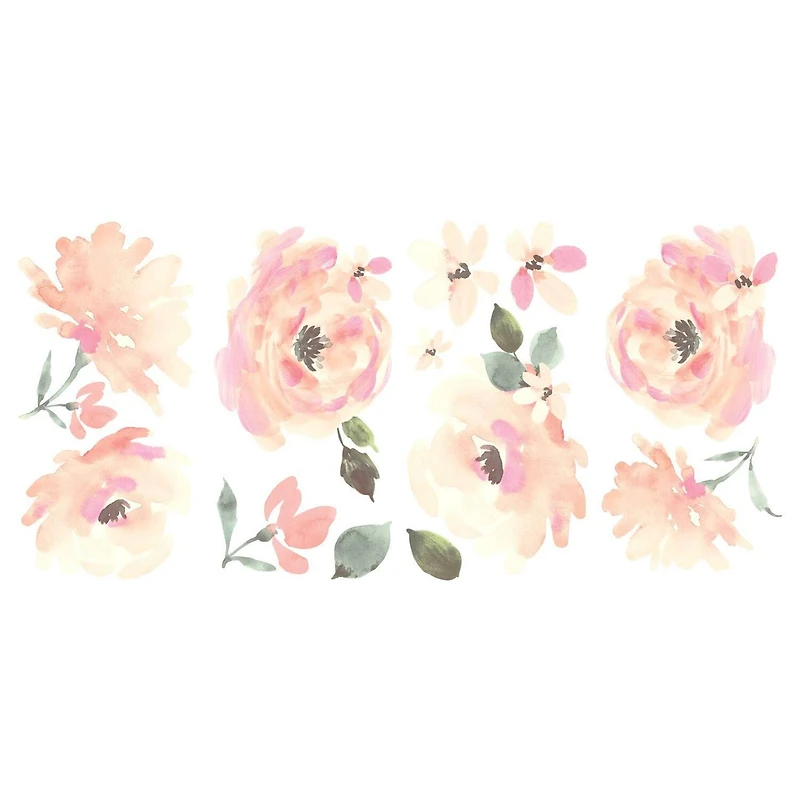 RoomMates Floral Blooms Peel & Stick Wall Decals