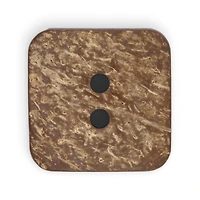 Dritz® 35mm Black Sustainable Coconut Square Button, 3ct.