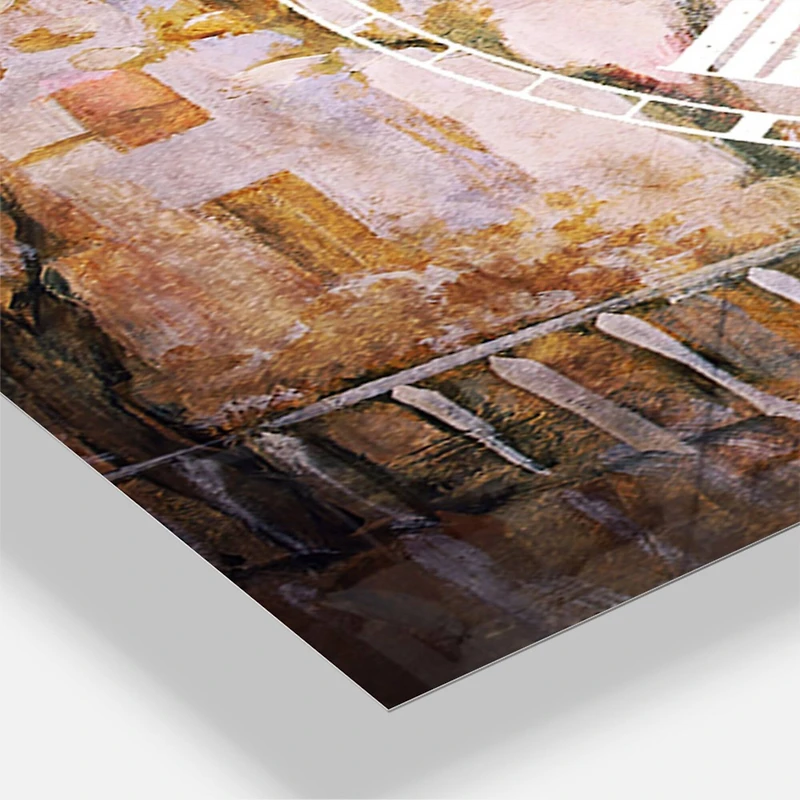 Designart Love In Paris V Traditional 3 Panel Wall Clock