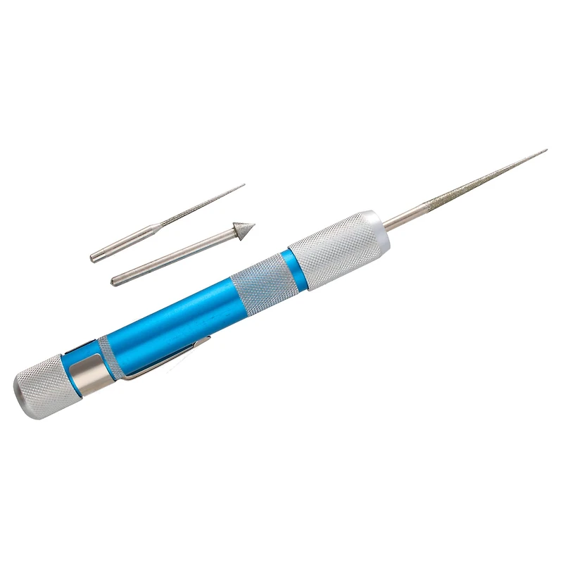 The Beadsmith® Deluxe Diamond Coated Bead Reamer Set