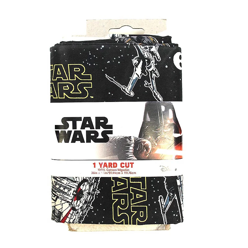 Camelot Fabrics Star Wars Ships Cotton Precut, 4ct.