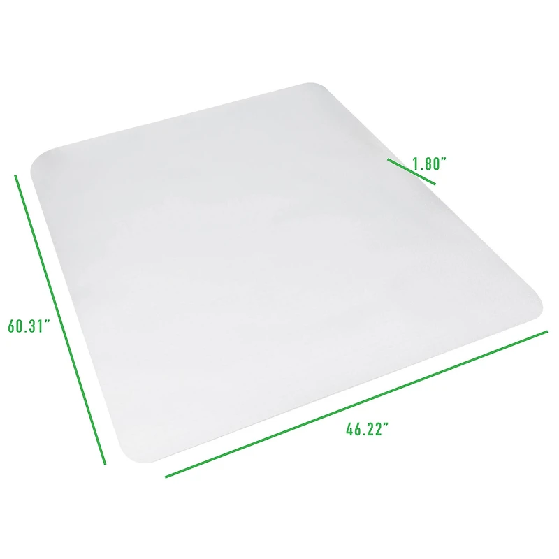 Mind Reader Rectangular Spike Design Carpet Protection Mat