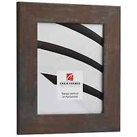 Craig Frames Bauhaus 200 Weathered Steel Picture Frame