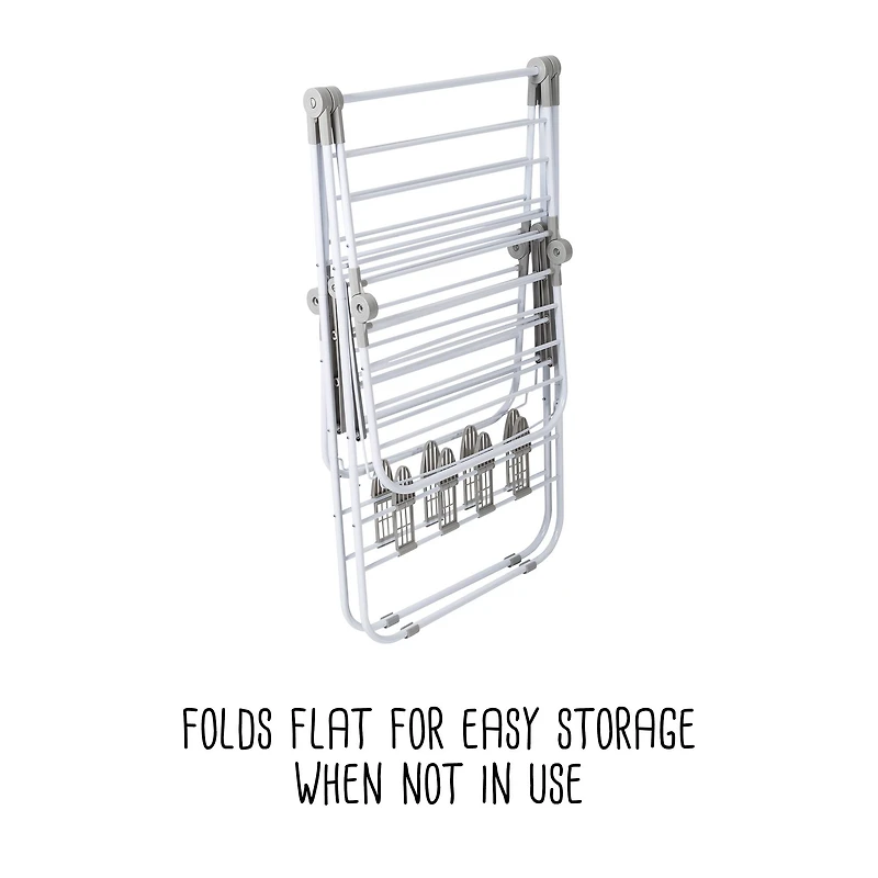Honey Can Do Deluxe Expandable & Collapsible Wing Drying Rack