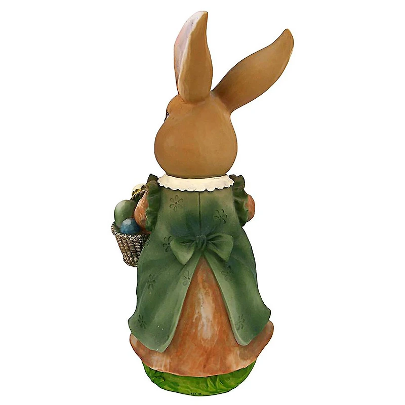 Design Toscano 12" Bunny Hop Lane Mother Rabbit Statue