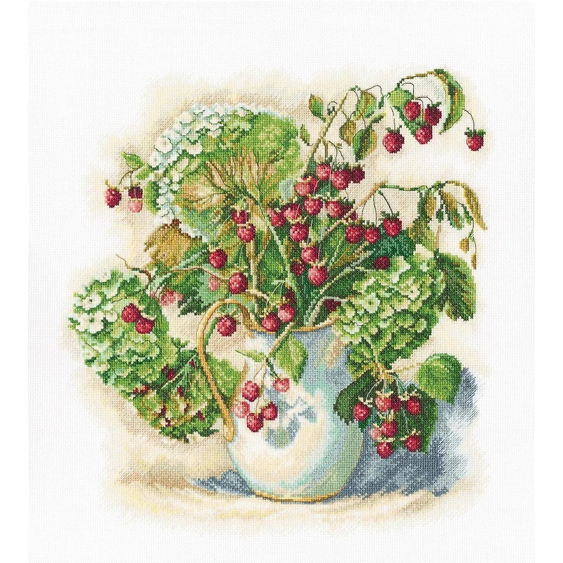 RTO Hydrangea And Raspberry Cross Stitch Kit