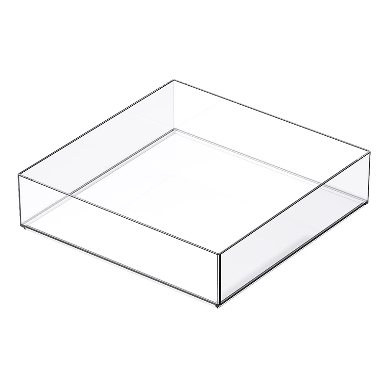 8" x 8" Clear Stacking Storage Tray by Simply Tidy™
