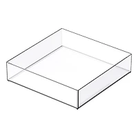 8" x 8" Clear Stacking Storage Tray by Simply Tidy™