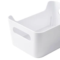 Small White Open Storage Bin by Simply Tidy®