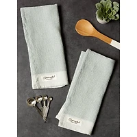 DII® Jadeite Washed Waffle Woven Dishtowels, 2ct.