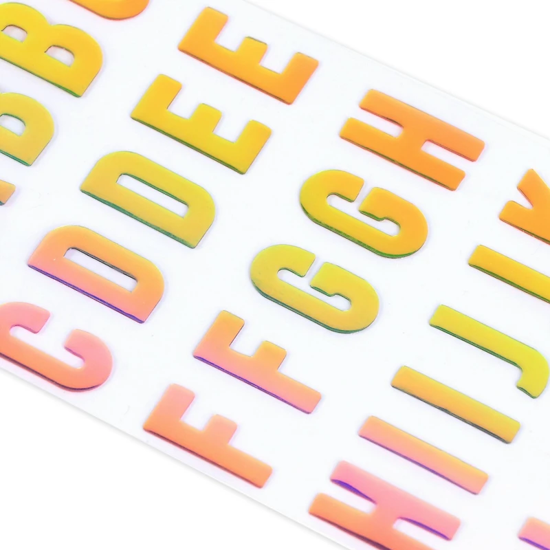 Iridescent Alphabet Stickers by Recollections™