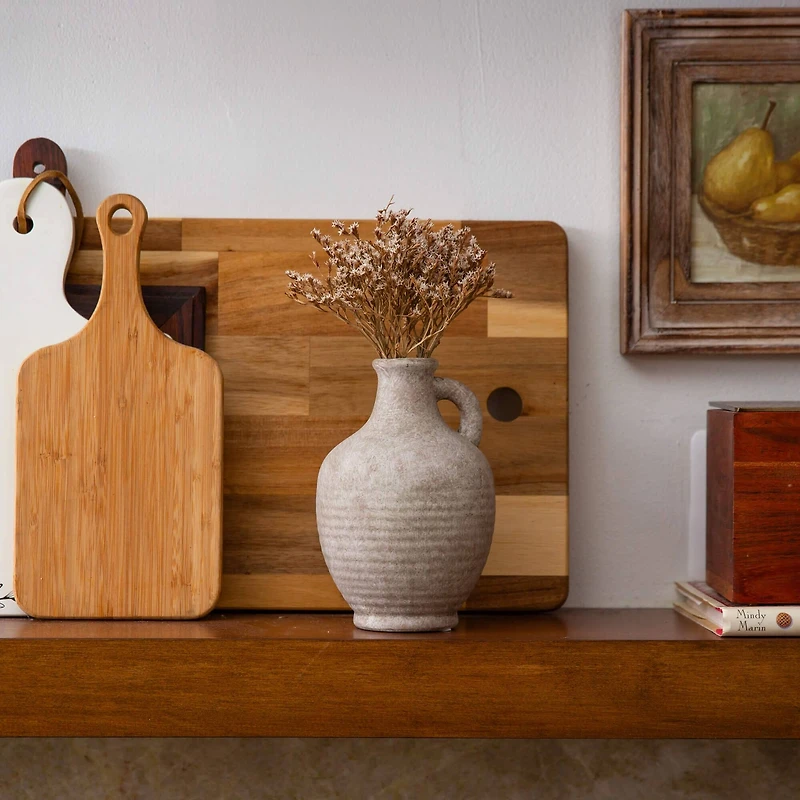 6in. Natural Ceramic Jug