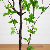5ft. Potted Artificial Minimalist Enkianthus Tree